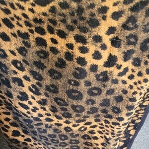 Leopard Print Fleece Blanket